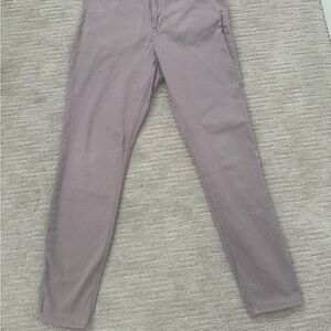 Lavender Skinny Pants-High Rise